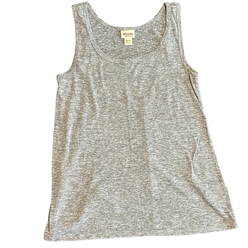 Mossimo Supply Co. Heather Gray Tank Top